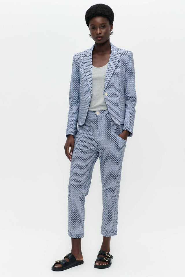 Elvira blazer technical jersey