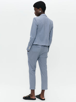 Elvira blazer technical jersey