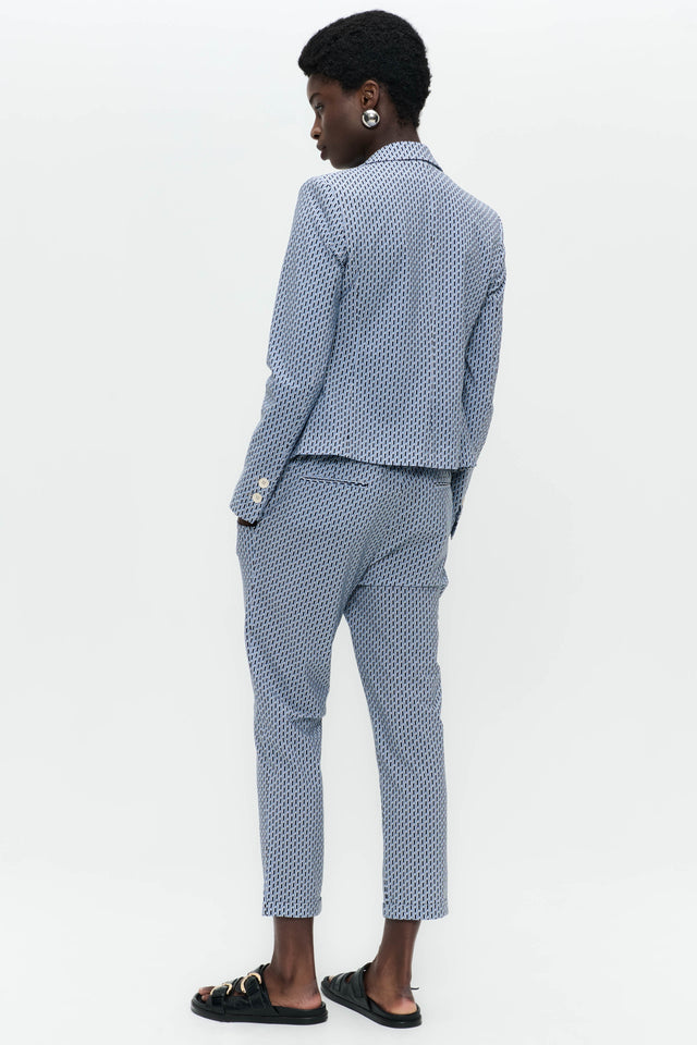 Elvira blazer technical jersey