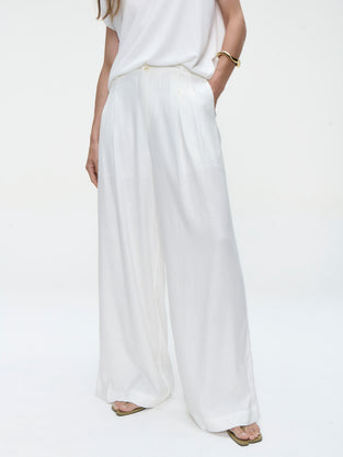 Takara linen mix pants