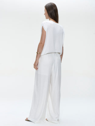 Takara linen mix pants