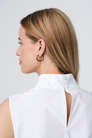 Naomi strech technical jersey top