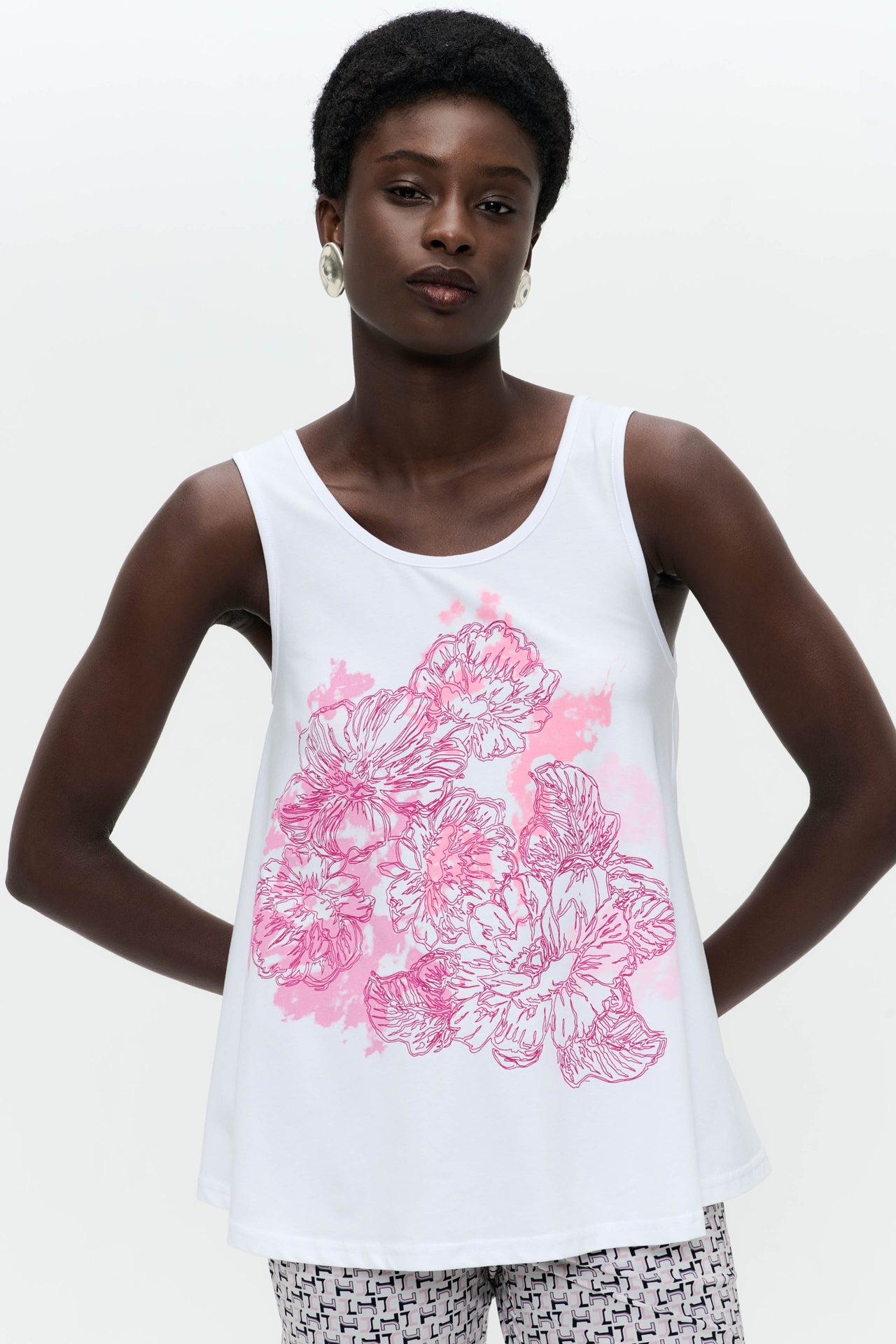 Cotton summer top T510