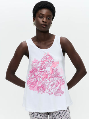 Cotton summer top T510