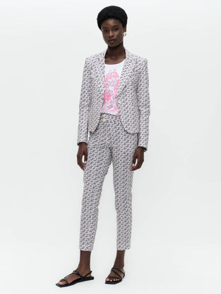 Elvira blazer technical jersey