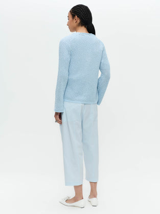 Cotton viscose blend cardigan 9052