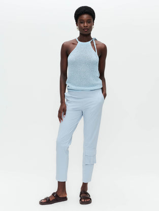FreyN structure technical jersey pants