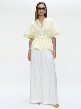 Hiroko cotton mix blouse