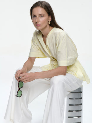 Hiroko cotton mix blouse