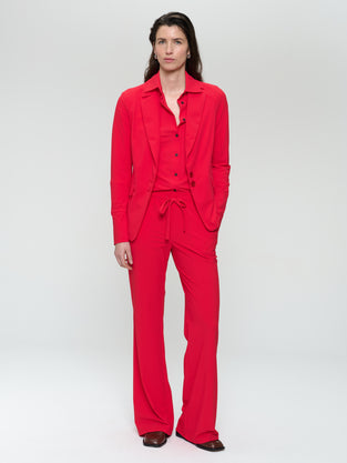 Amsterdam structure tech jersey blazer