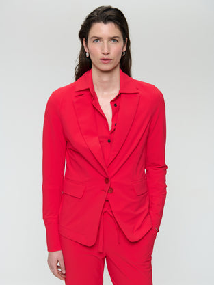Amsterdam structure tech jersey blazer
