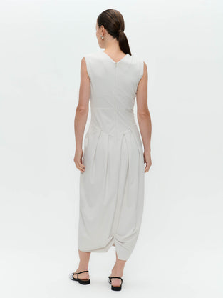 Jacklin stretch technical jersey dress