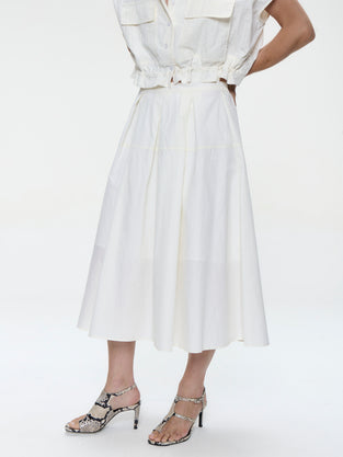 Rini poplin skirt