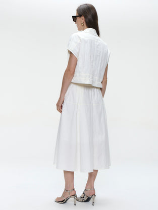 Chiko taffeta jacket