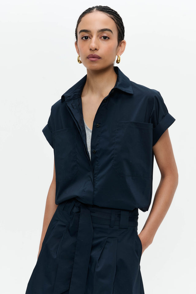 Renate poplin blouse