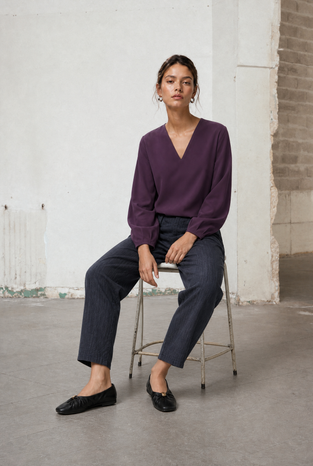 Aria top technical jersey