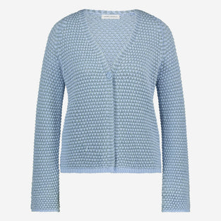 Cotton viscose blend cardigan 9052