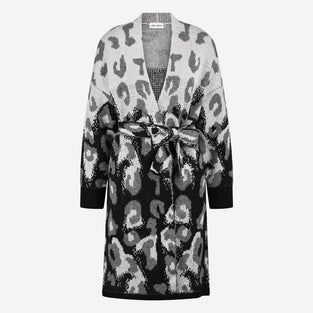 Animal print Cardigan 1138