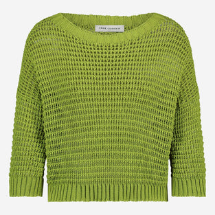 Cotton fibers pullover 25019