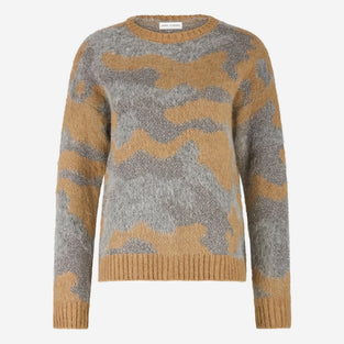 Pullover shiny inlay H25171