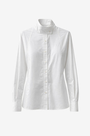 Bree cotton poplin blouse