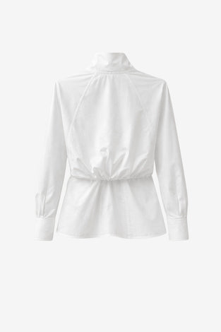 Bree cotton poplin blouse