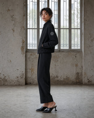 Brenzone Viscose zipper bomber