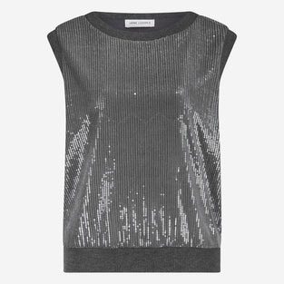 Pallino sequins top