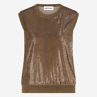 Pallino sequins top