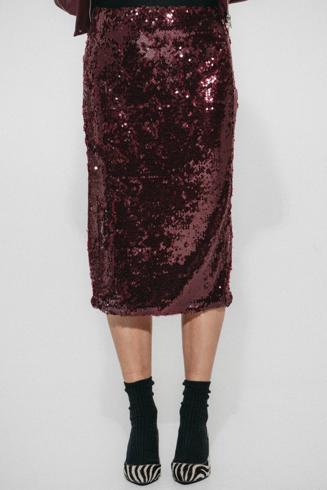 Dalia sequins uni skirt