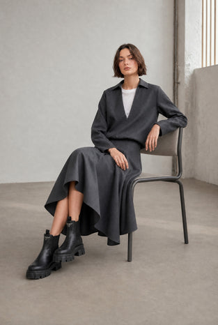 Dina viscose double blouse