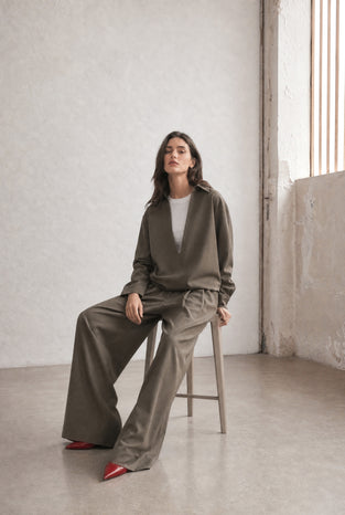 Dina viscose double blouse