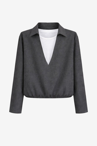 Dina viscose double blouse