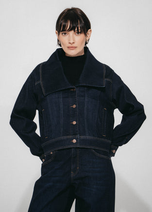 Dramak denim fancy jacket