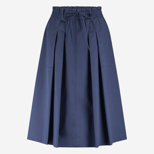 Raffaele poplin skirt