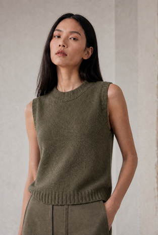 Abigail alpaca vest EX H24179