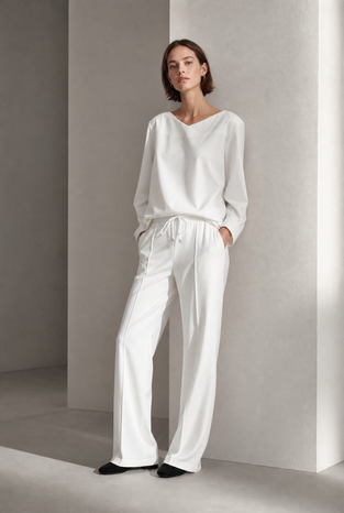 Adelia blouse soft Punto Milano jersey