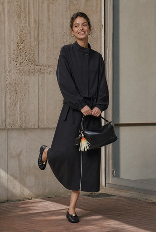 Bardolino taffeta zipper skirt