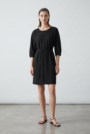 Lide dress technical jersey