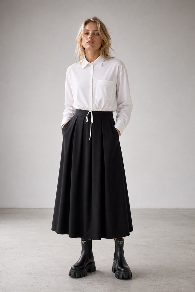 Carmen blouse technical jersey
