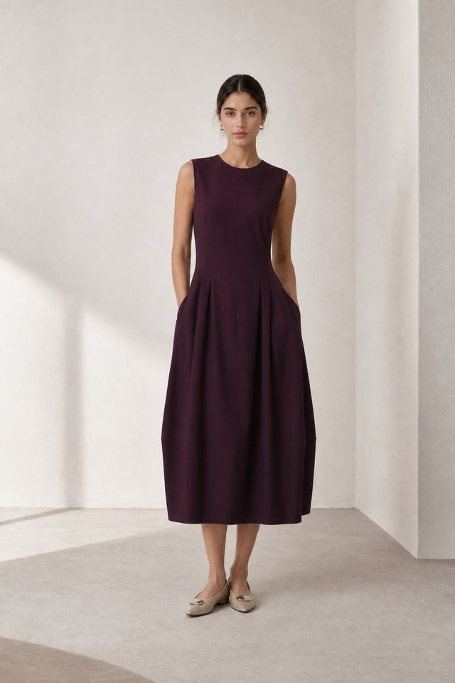 Heide dress technical jersey