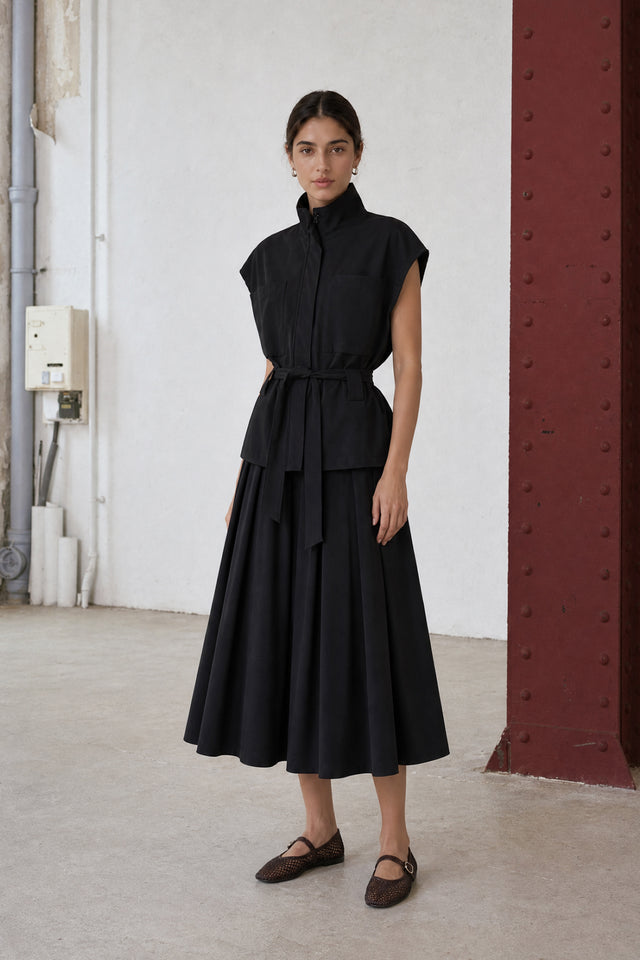 Heide skirt technical jersey