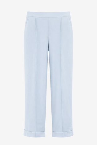 IrenaN structure technical jersey pants