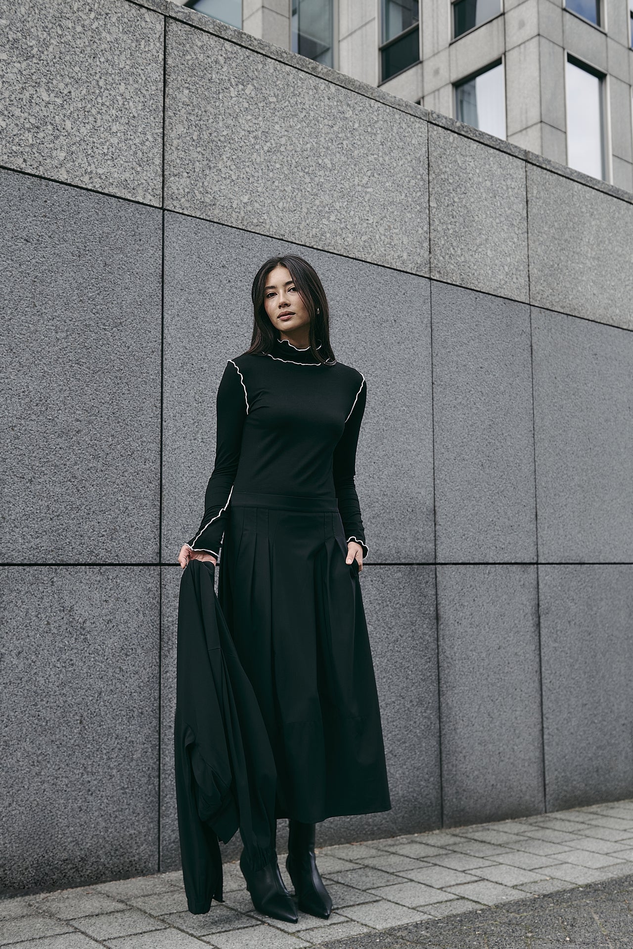 Heide skirt technical jersey