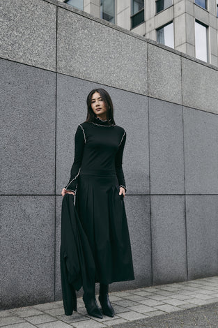 Heide skirt technical jersey