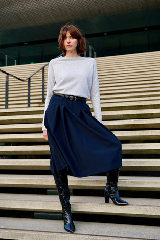 Raffaele skirt technical jersey
