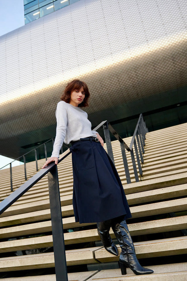 Raffaele skirt technical jersey