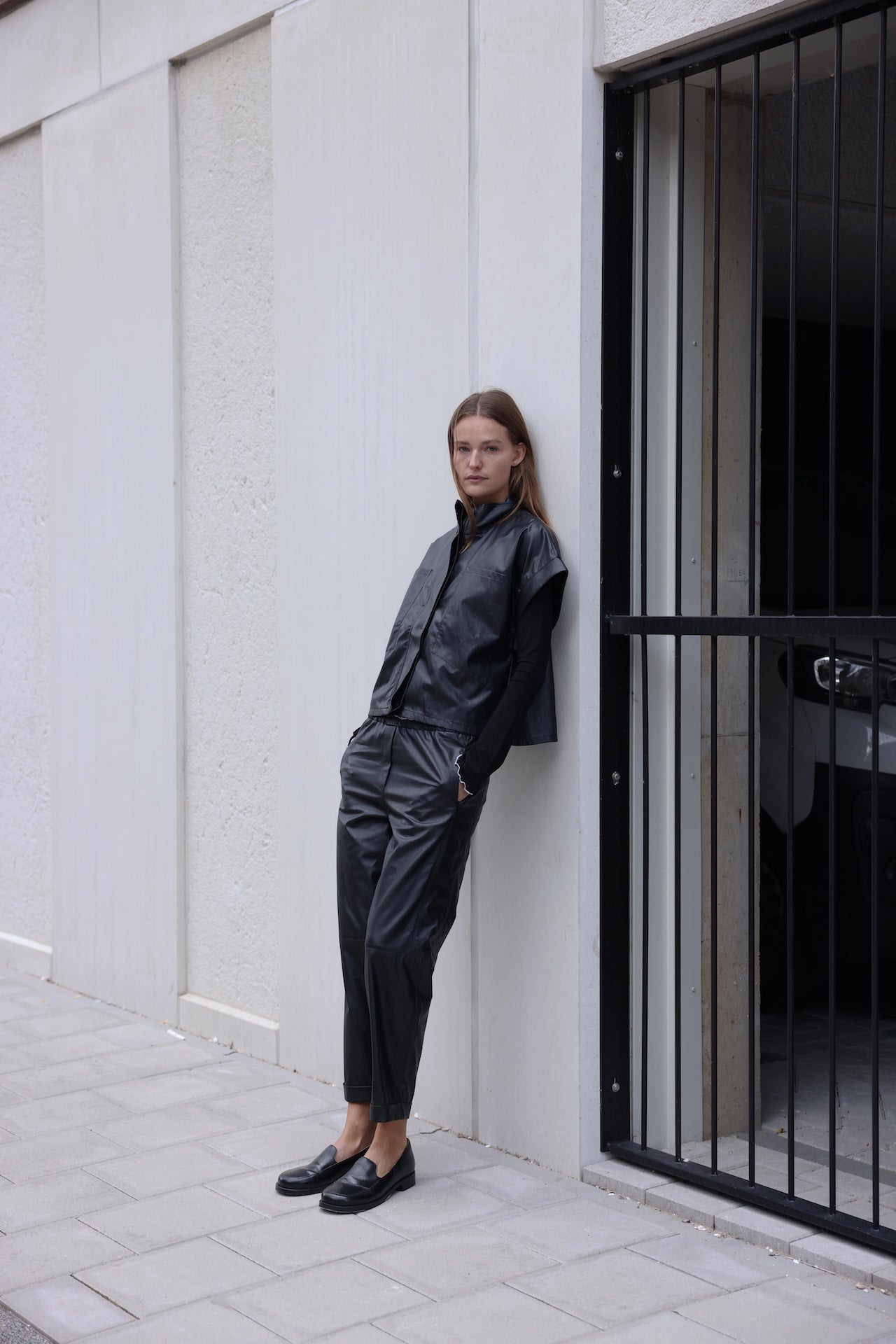 Daphne eco leather pants