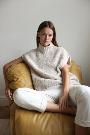 Coarse Boucle vest