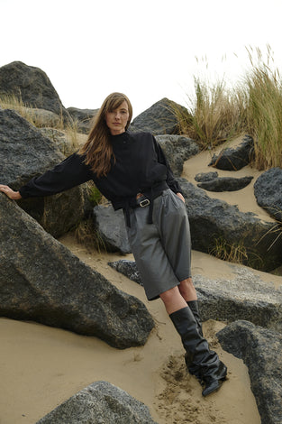 Monna viscose short pants